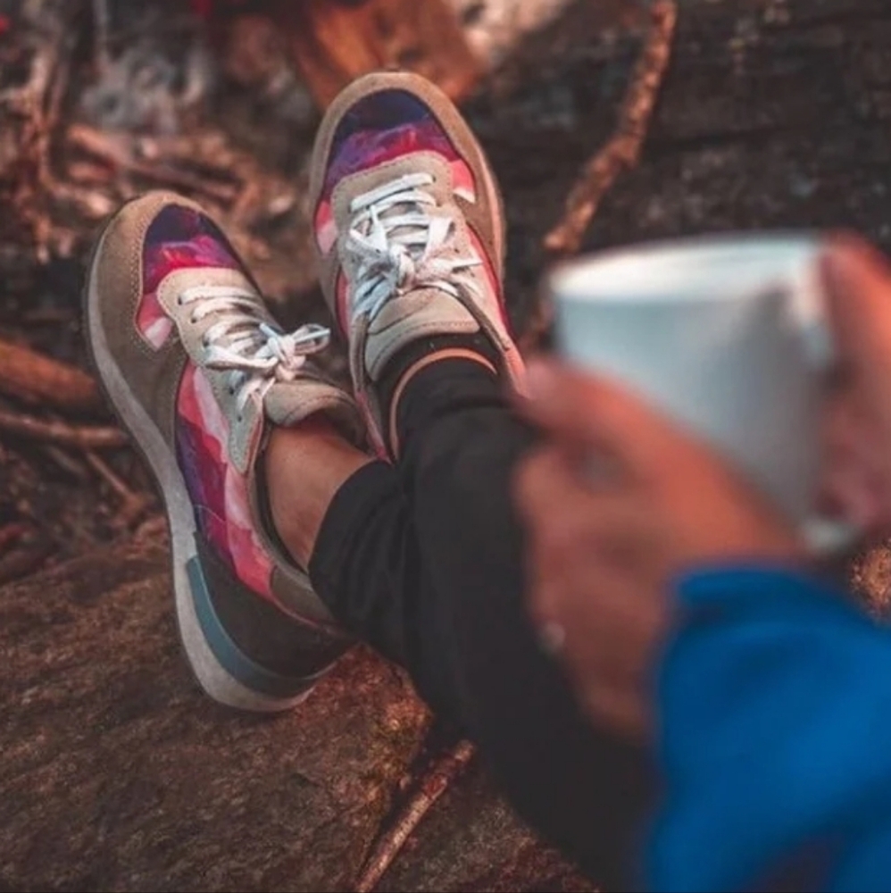 Inkkas Purple and Gray Sneakers Casual Comfort